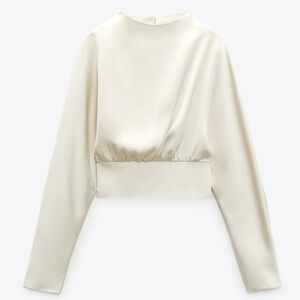 Zara Silky Blouse